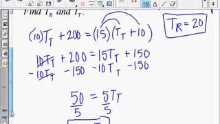 Saxon Algebra 1 - Lesson 79 - Systems of Equations with Subscripted Variables