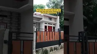 RUMAH MURAH 230 JUTA DI PINGGIR JAKARTA #rumahmurah #ojodibandingke #rumahjakarta #rumahdepok