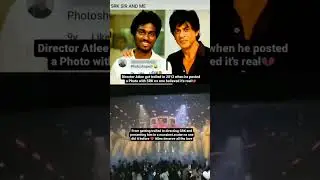 Director Atlee from being trolled to working with Shah Rukh Khan #shahrukhkhan #jawan #atlee #shorts
