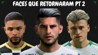 FACES REAIS que RETORNARAM ao jogo após UPADATE PARA O MODO CARREIRA pt 2