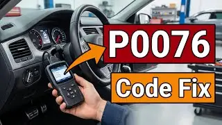 How To Fix P0076 Code - Intake Valve Control Solenoid Circuit Low Bank 1 - Easy Fix And Diagnosis
