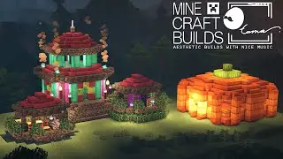 🔨🏡 Minecraft: Halloween Special🎃 How to Build a Wizard House with Pumpkin Storage House