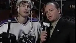 Donald Audette Interview - First Game Against Sabres Since Being Traded, 1/7/99