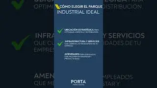 🏭 El parque industrial ideal potencia el crecimiento de tu empresa.