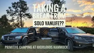 Off Grid Car Camping in Florida w/ a Friend & Fellow YouTuber For the 1st Time! How Will It Go??