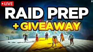 LIVE 🔴DESERT PERPETUAL RAID PREP + EMBLEM GIVEAWAYS (Destiny 2)