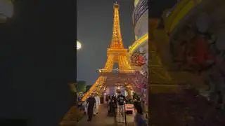 Evening Walk in BLVD World Riyadh | Eiffel Tower, Lake, & Family Fun