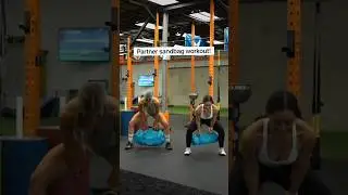 Partner Sandbag Workout #partnerworkout #sandbagworkout #fullbody #fullbodyworkout #fitness