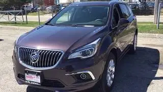 2018 Buick Envision AWD Heated Steering Heated Seats Sunroof Purple Oshawa ON Stock #180631