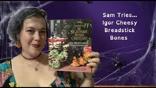 The Nightmare Before Christmas: The Official Cookbook | Igor Cheesy Breadstick Bones