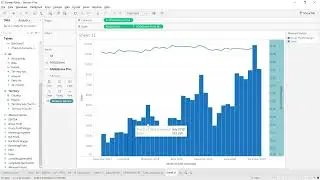 Lecture 26: Income Statement dashboard - Sale, GP & NP Margin Chart - Course: Tableau for FR-FA