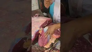🔥 Export Quality Beef Cutting | Premium Cow Meat Processing for USA Market #youtubeshorts