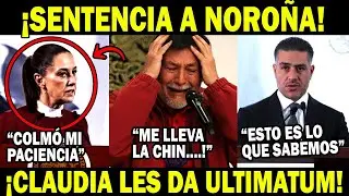 🚨 NORO&Ntilde;A AL LIMITE! PRESIDENTA PONE ORDEN. DESOBEDIENCIA TOTAL EN MORENA. OPERATIVO CIA EN MEXICO