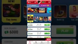 mpl pro new game tiny army tricks and hack in tamil