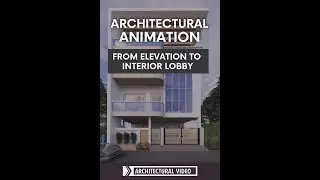 🎥 Architectural Animation | From Elevation to Interior Lobby inEnscape #architecture #interiordesign