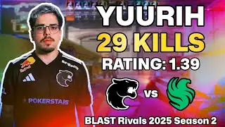 🔥 YUURIH POV: TRAIN MASTERCLASS vs Falcons! | GRAND FINAL BLAST Rivals 2025 Season 2