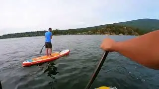Paddling on Indian Arm