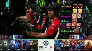 RNG vs T1 | 2022 MSI Rumble Day 2 | Twitch VOD with Chat