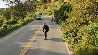This Drone Followed Me Through Runyon Canyon&hellip;