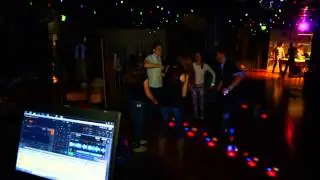 Disco in Hard Gosrel Cafe. Helsinki 2015.