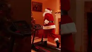 🎅 Santa&rsquo;s Getting Ready for Christmas! #costway #HolidayVibes #treadmill