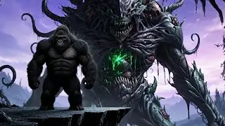 King Kong vs the Alien Bio-Monster From Beyond the Stars👽🧬🦍
