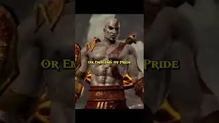 Why Kratos Never Wears Full Armor ⁉️