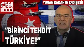 Yunan Savunma Bakanı Dendias'ın T&uuml;rkiye Endişesi! Yunanistan T&uuml;rkiye'nin G&uuml;c&uuml;nden Korkuyor Mu?