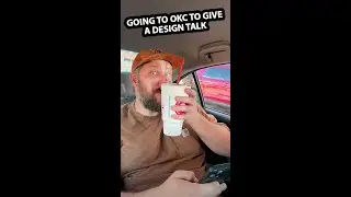 We go to OKC to give a design talk! #shorts #design #creative