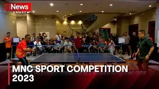 Hary Tanoesoedibjo Bermain Tenis Meja, Meriahkan HUT Ke-34 MNC Group