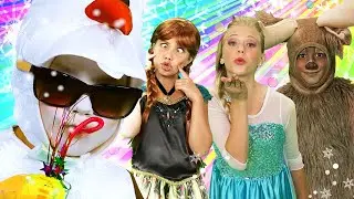 Frozen Finger Family REMIX | The WigglePop Show