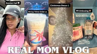 PR Unboxing, Dentist Fail, Wrong 7 Brew Drink | Real Mom Vlog