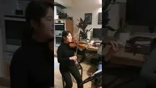Soli Strings in rehearsal: 'All of Me'