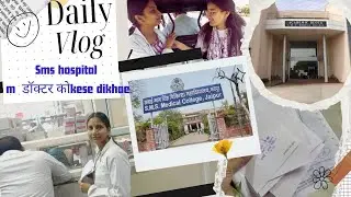 A Vlog OF SMS Hospital 🏥💊 and sms medical college.....#smsjaipur #ruhsbscnursing #smshospital #sms