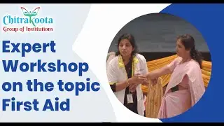 Expert Workshop on the topic First Aid, Chitrakoota School, Bangalore