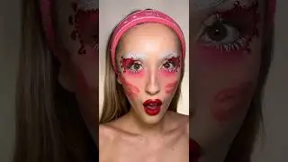 the cutest addition to my Cupid makeup ❤️🥰  #cupidmakeup #kissmakeup
