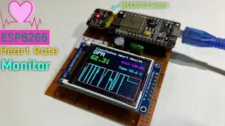 DIY MAX30102 Heart Health Monitor Using ESP8266