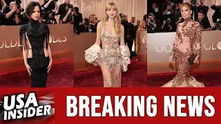 Golden Globes Jennifer Lopez and Jennifer Lawrence embrace nude gown trend