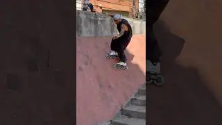 DIFFICULT FLOW LINE 🥵 #inlineskating #rollerskating #rollerblading #flowskating