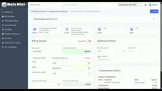 Dr Booking & Appointment Software Free Demo in Meta Mint Health