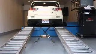 435 WHP MHI 18K Evo X on E85