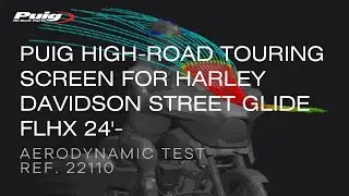 REF.22110 - HIGH-ROAD TOURING SCREEN FOR HARLEY DAVIDSON STREET GLIDE FLHX 24'