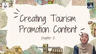 Creating Tourism Promotion Content 🌍 | English Learning Video for Tourism Studies