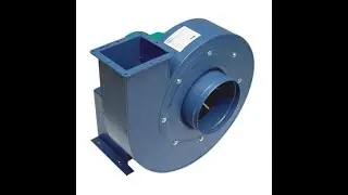 Ventilador Radial Centrífugo Parte 1 - Centrifugal Radial Fan Part 1