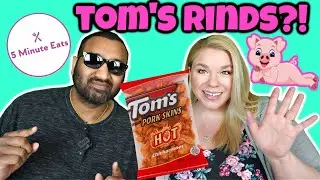 Tom's Fried Pork Skins Hot Flavored Chicharrones Review