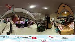360 VIDEO VR TENERIFE:Santa Cruz - отдел продажи хамонов в El Corte Ingl&eacute;s
