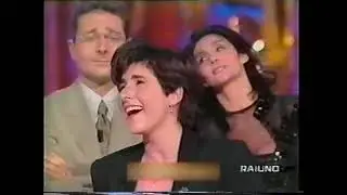Anna Marchesini interviene nella trasmissione Luna Park