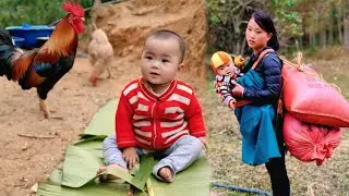A Single Mother&rsquo;s Simple Day Building a Small Garden
