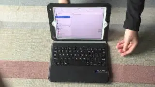 Bear Motion Keyboard Case for iPad Air 2