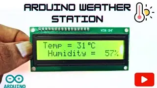 🌡️🌤️Arduino Weather Station ll DHT 11 Temperature Humidity Sensor in tamil